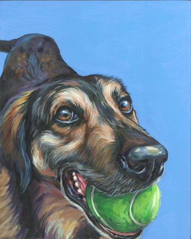 HAND PAINTED - Custom Pet Portrait (1)