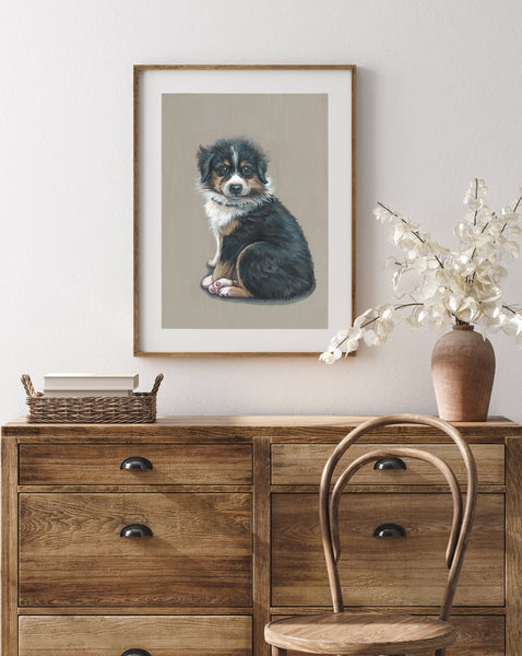 HAND PAINTED - Custom Pet Portrait (1)